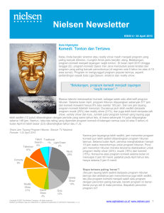 Nielsen Newsletter - Nielsen Television Audience Measurement