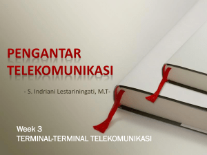 Terminal-terminal telekomunikasi