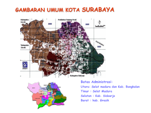 gambaran umum kota surabaya