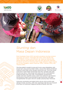 Stunting dan Masa Depan Indonesia