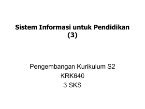 Sistem Informasi untuk Pendidikan (c)