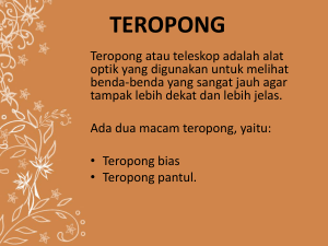 PPT Teropong - WordPress.com
