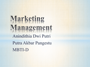 Marketing Management Nestle