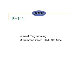 (PHP). - Zenhadi Website