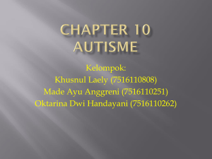 Chapter 10 autis