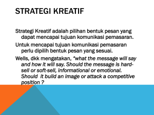 Strategi Kreatif
