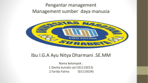 management sdm new