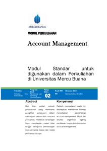 Modul Account Management [TM2]