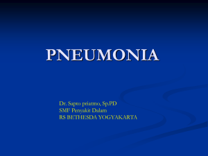 pneumonia - Bethesda
