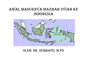 awal masuknya islam mazhab syiah ke indonesia - Al