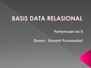 basis data relasional -