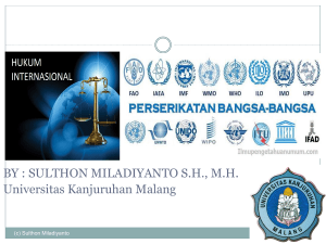 hukum internasional - Repository UNIKAMA