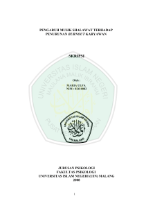 burnout, guide - Etheses of Maulana Malik Ibrahim State Islamic