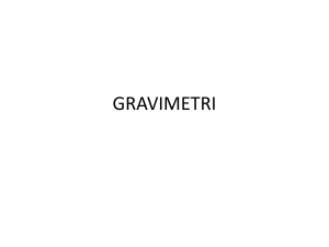 gravimetri - Share ITS