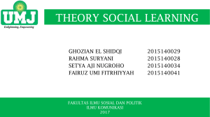 theory social learning
