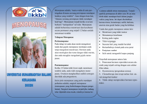 leaflet menopause