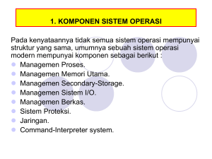 struktur sistem operasi