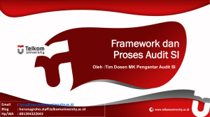 Framework Audit SI