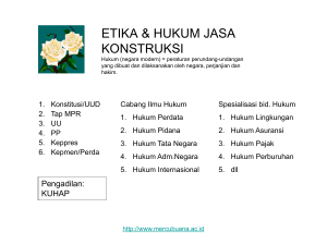 Modul3_EtikaHukum - Universitas Mercu Buana