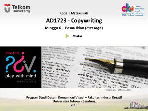 Copywriting - Telkom University