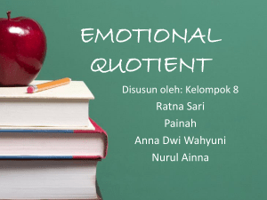 emotional quotient - Blog UMY Community