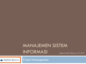 Manajemen Proyek Sistem Informasi DAY-1