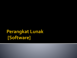 Perangkat Lunak [Software]
