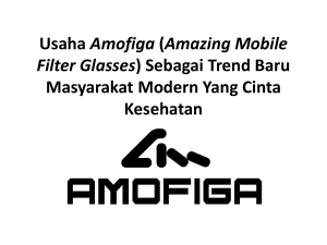 usaha Amofiga (Amazing Mobile Filter Glasses