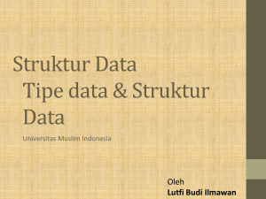 Struktur Data 2 - Universitas Muslim Indonesia
