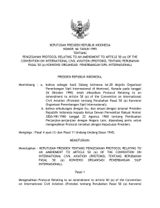 KEPUTUSAN PRESIDEN REPUBLIK INDONESIA NOMOR 66