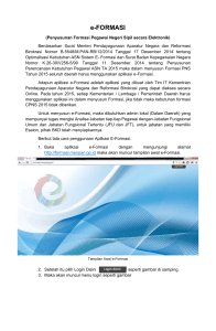 E- Formasi - BKD Kabupaten Kediri