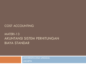 Cost accounting materi-14 akuntansi sistem perhitungan biaya standar