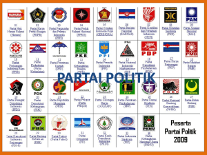 partai politik sejarah kepartaian di indonesia