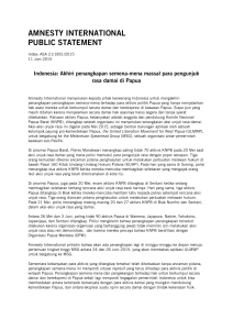 Indonesia: Akhiri penangkapan semena