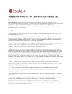 Perjanjian Penawaran Umum Insta Service Ltd.