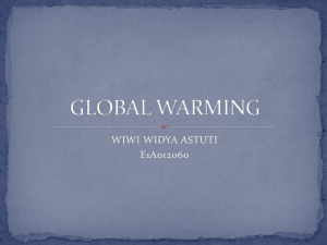 global warming - WordPress.com