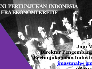 Jambi- EKRAF Performing Arts 6 Juni 2013