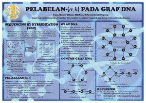 PELABELAN-(a,k) PADA GRAF DNA