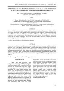 Jurnal Ilmiah Rekayasa Pertanian dan Biosistem, Vol.3, No. 2