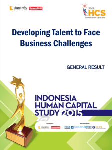 Developing Talent to Face Business Challenges