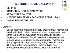 7-metode sosial casework