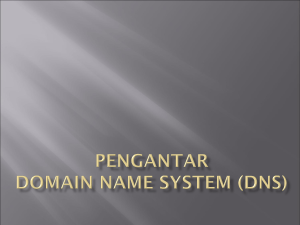 Pengantar Nama Domain
