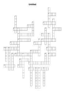 Untitled - Crossword Labs