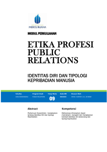 Modul Etika Profesi PR [TM10]