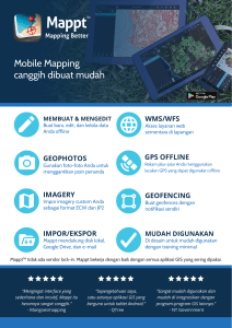 Mobile Mapping canggih dibuat mudah