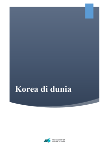 Korea di dunia