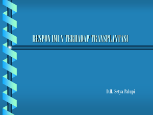 respon imun terhadap transplantasi organ
