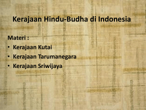Kerajaan Hindu-Budha di Indonesia