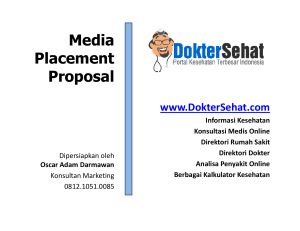 Media Placement Proposal
