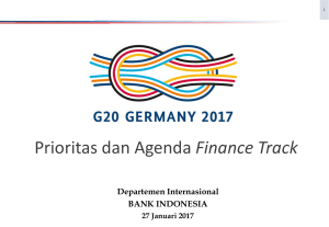 Prioritas dan Agenda Finance Track